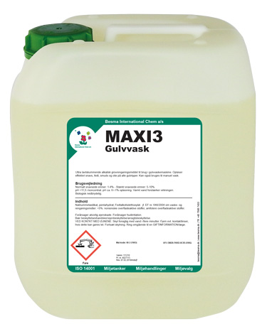 Maxi3 Gulvvask